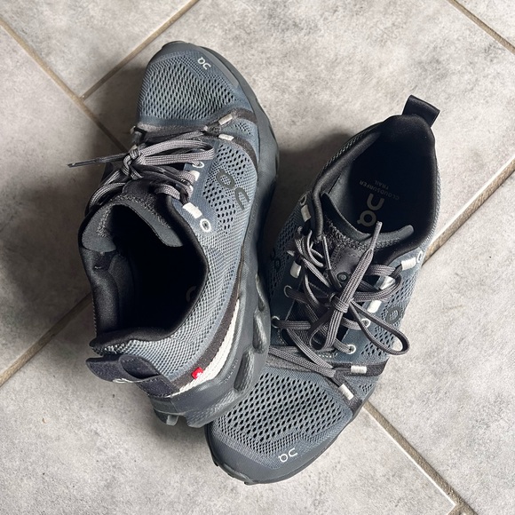 On Running Other - On Running Men’s Grey Mesh Athletic Sneakers